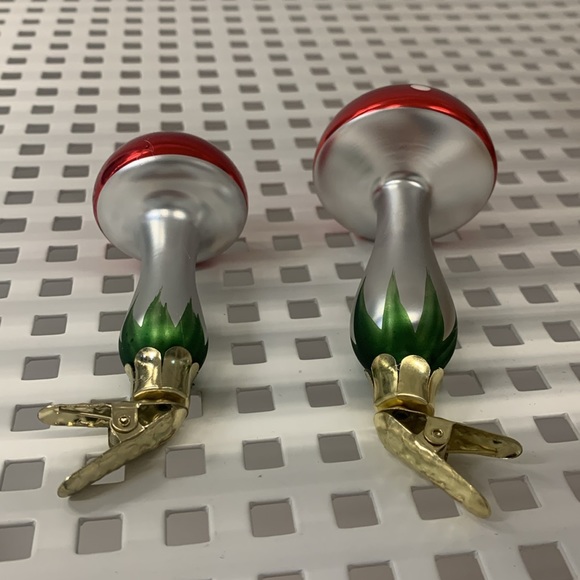 Ikea mushroom Christmas tree decor clip on holiday ornaments decorations new - Picture 7 of 16